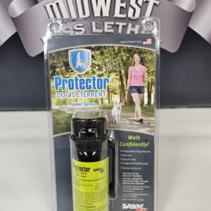 Sabre Red Protector 1.8oz. MK-3 w/belt clip Dog Deterrent