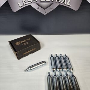 Byrna 12 Gram Co2 Cartridge + oiler (10 count)